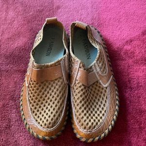 Men’s slip on shoes. S10. Real leather